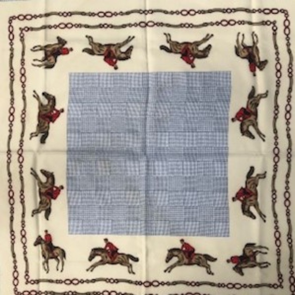 Silk Horse design scarf